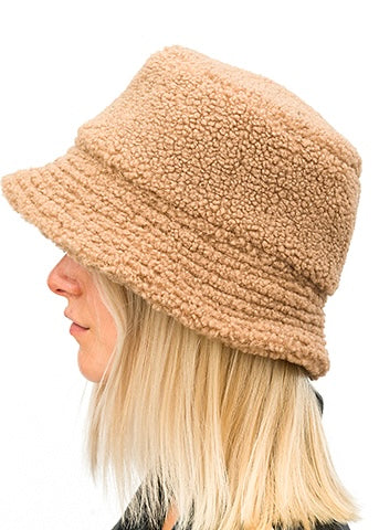 Sherpa Fleece Bucket Hat