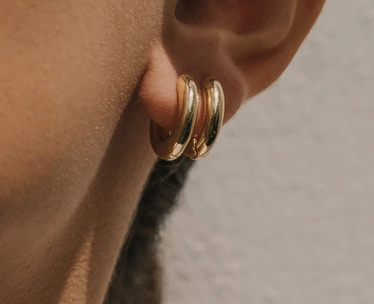 Leon Hoop Earrings
