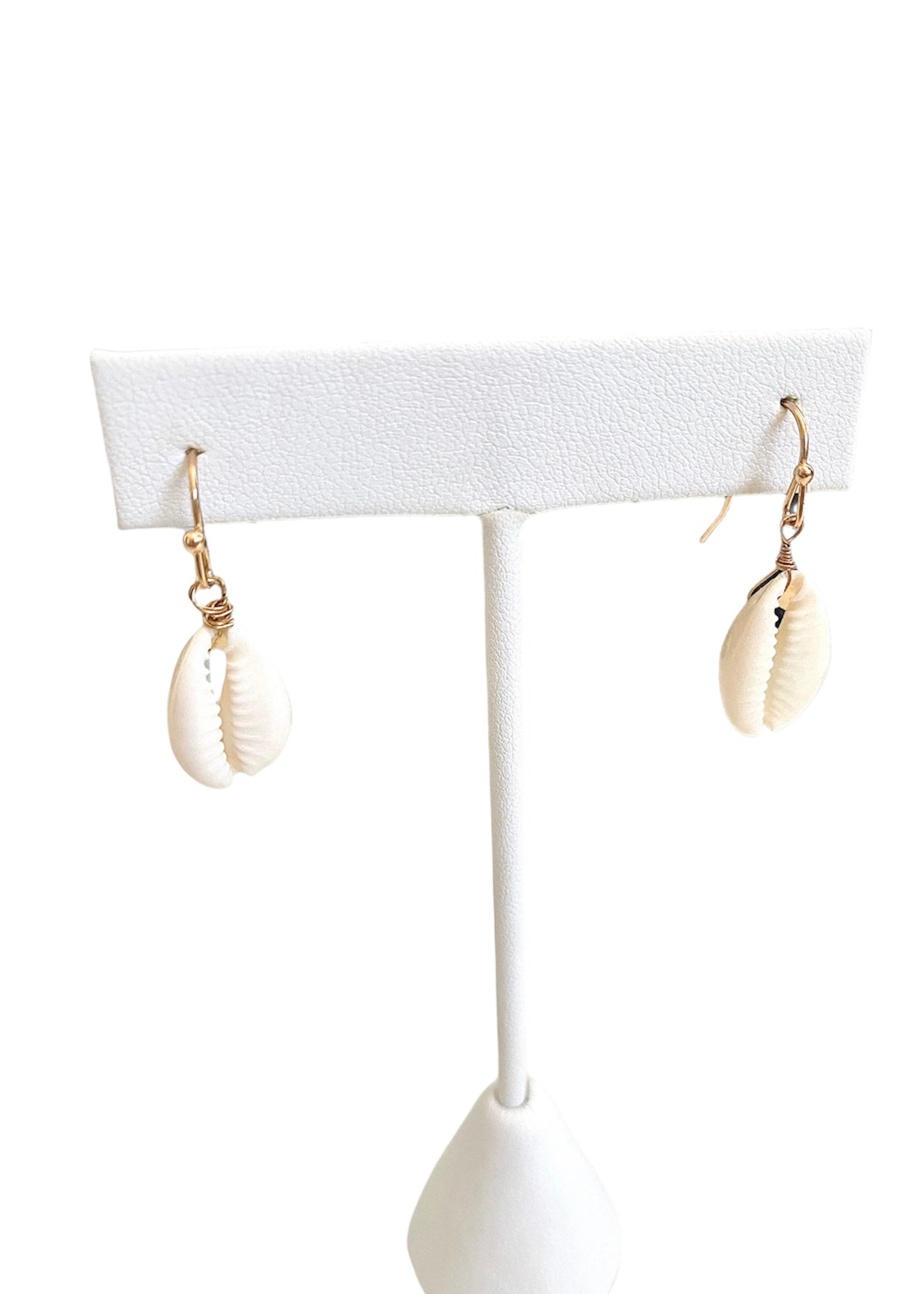 Simple Cowrie Shell Earrings