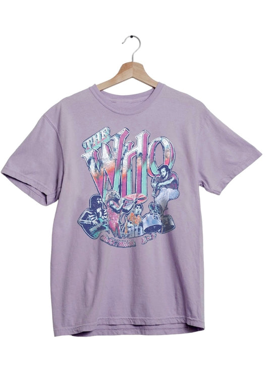 The Who Max Lilac Thrifted Tee