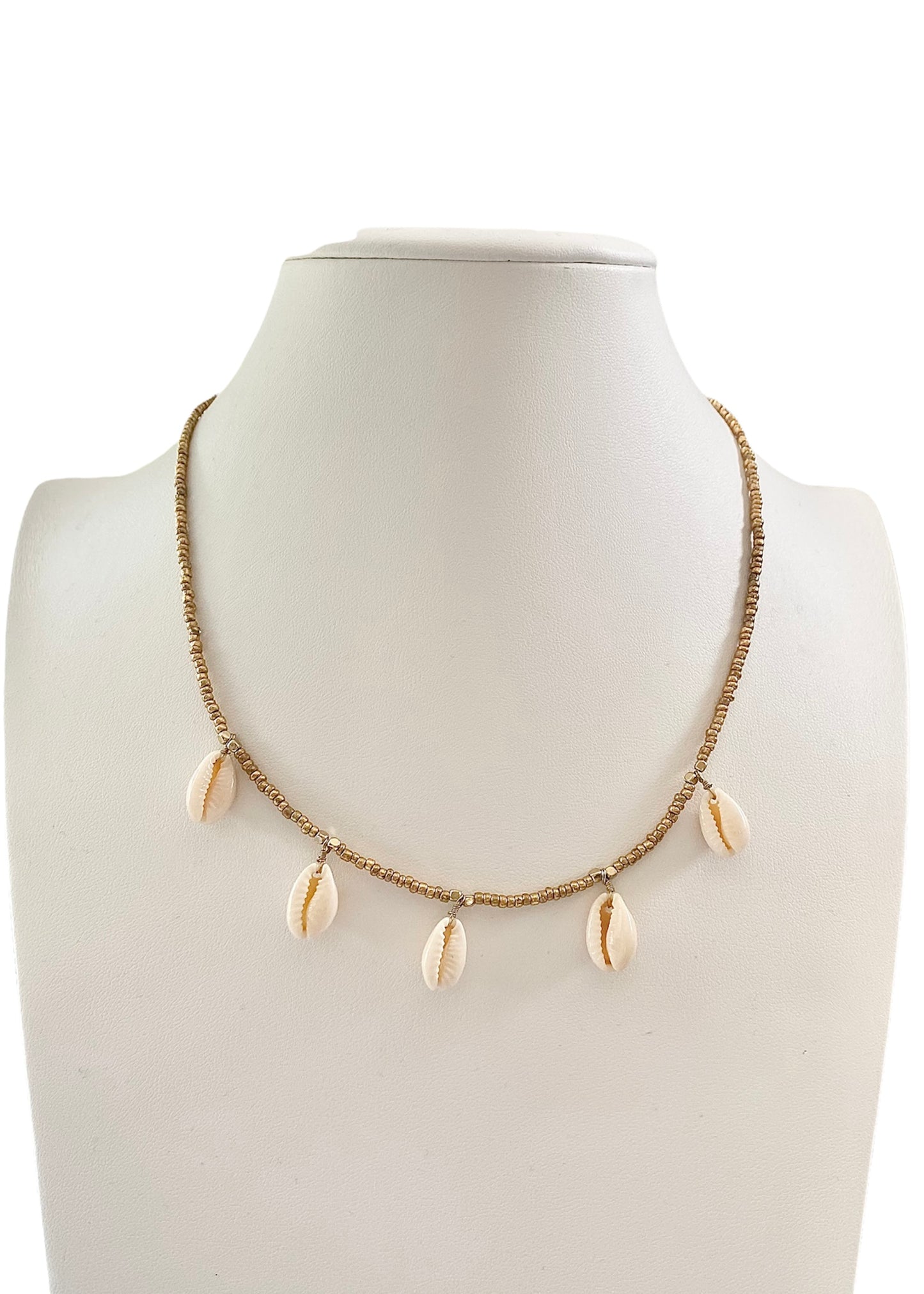 Cowry Shell Gold Necklace